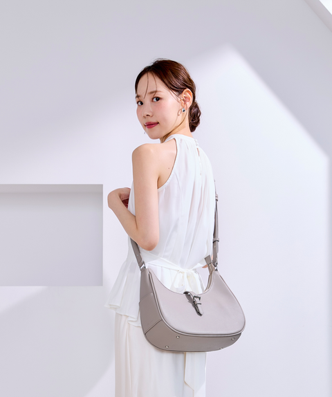 【新色登場/再入荷】3way Shoulder Moon Bag