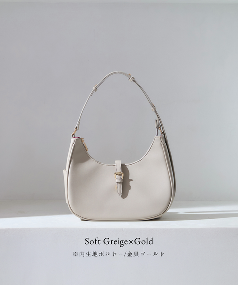 【新色登場/再入荷】3way Shoulder Moon Bag