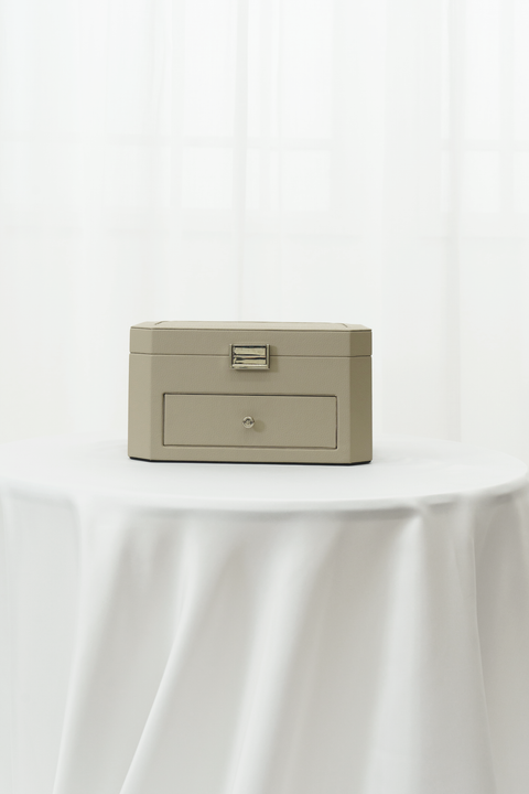 A'pearl エパール ジュエリーボックス ベージュ 新品 未使用 A'pearl jewelry box – A'pearl(エパール)