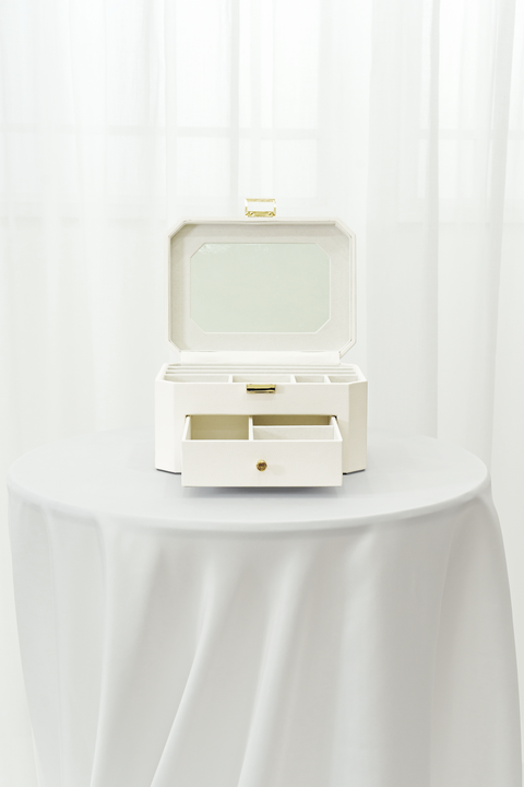 A'pearl エパール ジュエリーボックス ベージュ 新品 未使用 A'pearl jewelry box – A'pearl(エパール)